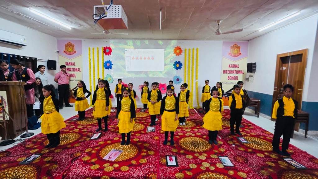 Mothers Day Celebration Organized at Karnal International School